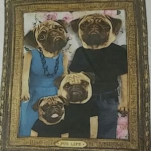 Women's "Pug Life" Graphic T-shirt